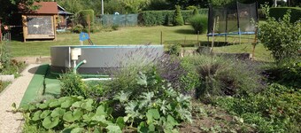 Family apartment near the center with a terrace and barbecue