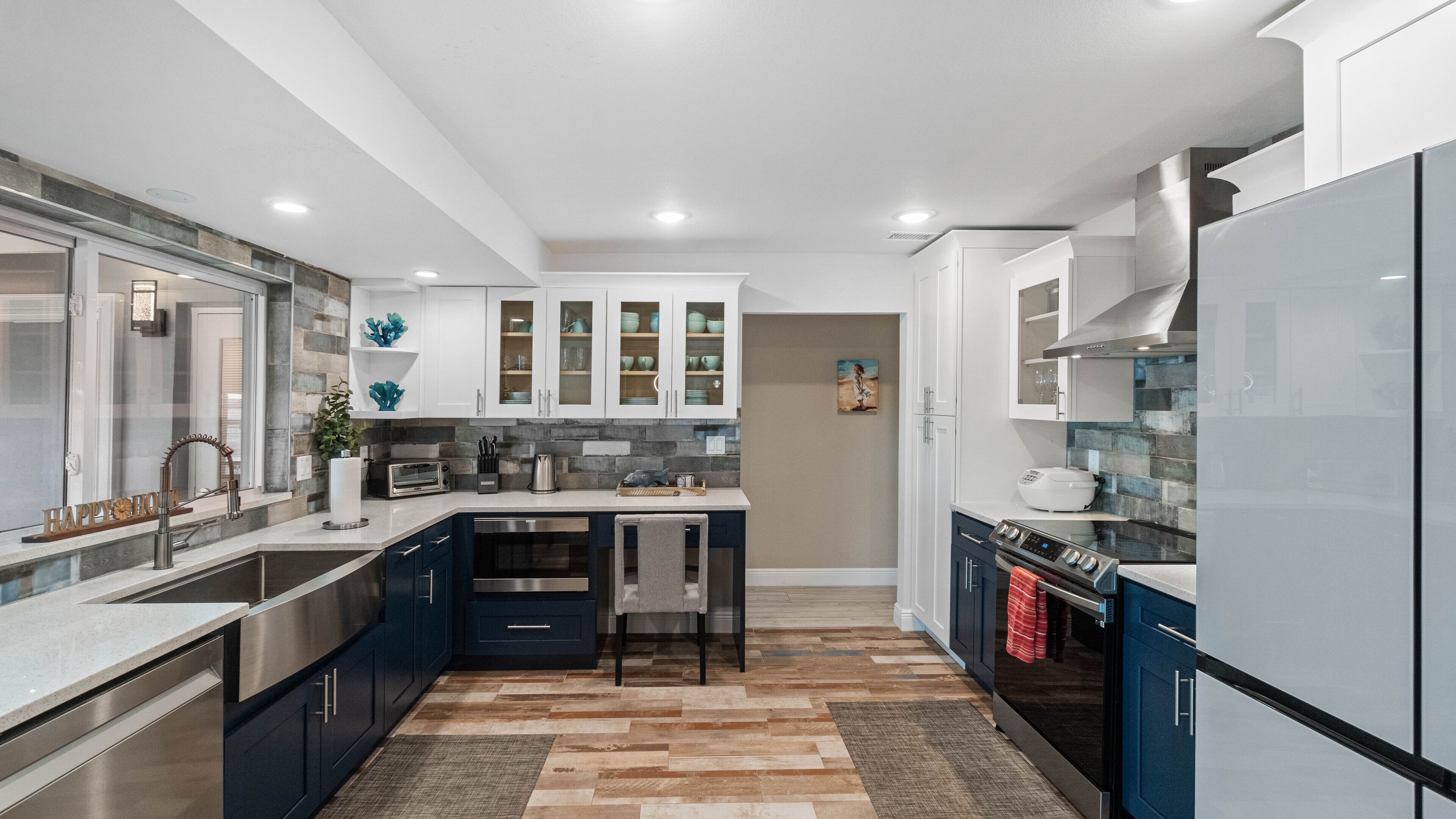 Oceanfront House with boat dock and kayak available for boat lover.