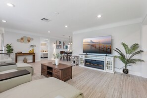 Smart TV, video games, foosball