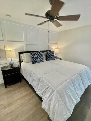 2 bedrooms, iron/ironing board, travel crib, free WiFi