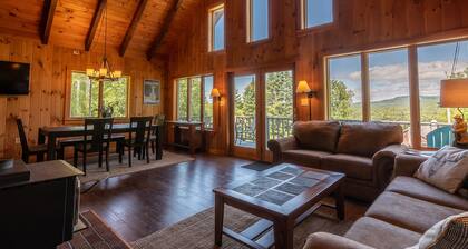 Rangeley 4-Season Retreat – Water and Sunset Views – Wood Stove – Game Room