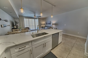 Fridge, microwave, oven, stovetop - Shores of Panama 1225~2 Bdrm~sleeps 6 (Panama City Beach)