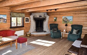 Fireplace - Nice home in Rauland with sauna (Rauland)