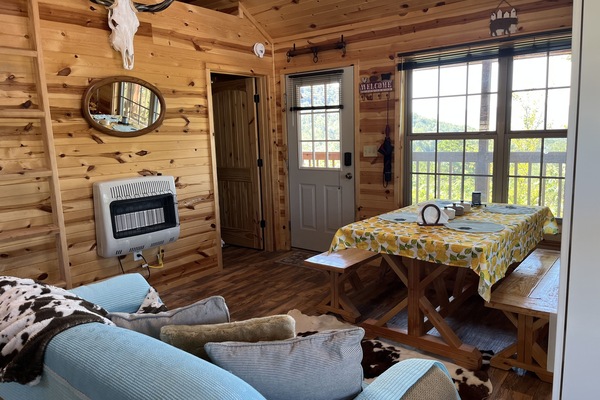 TV, fireplace, DVD player