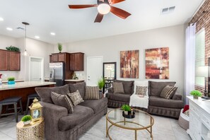 Smart TV, music library, video library