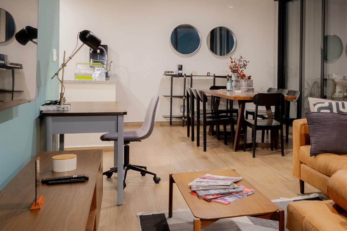Luksus-penthouselejlighed - 3 soveværelser - terrasse | Opholdsområde