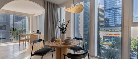 Àtic de luxe, 3 dormitoris, terrassa | Menjador