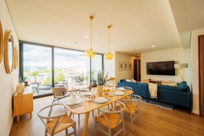 Deluxe Penthouse, 2 Bedrooms, Terrace | Dining room - Capitalia Downtown Del Valle (Mexico City)