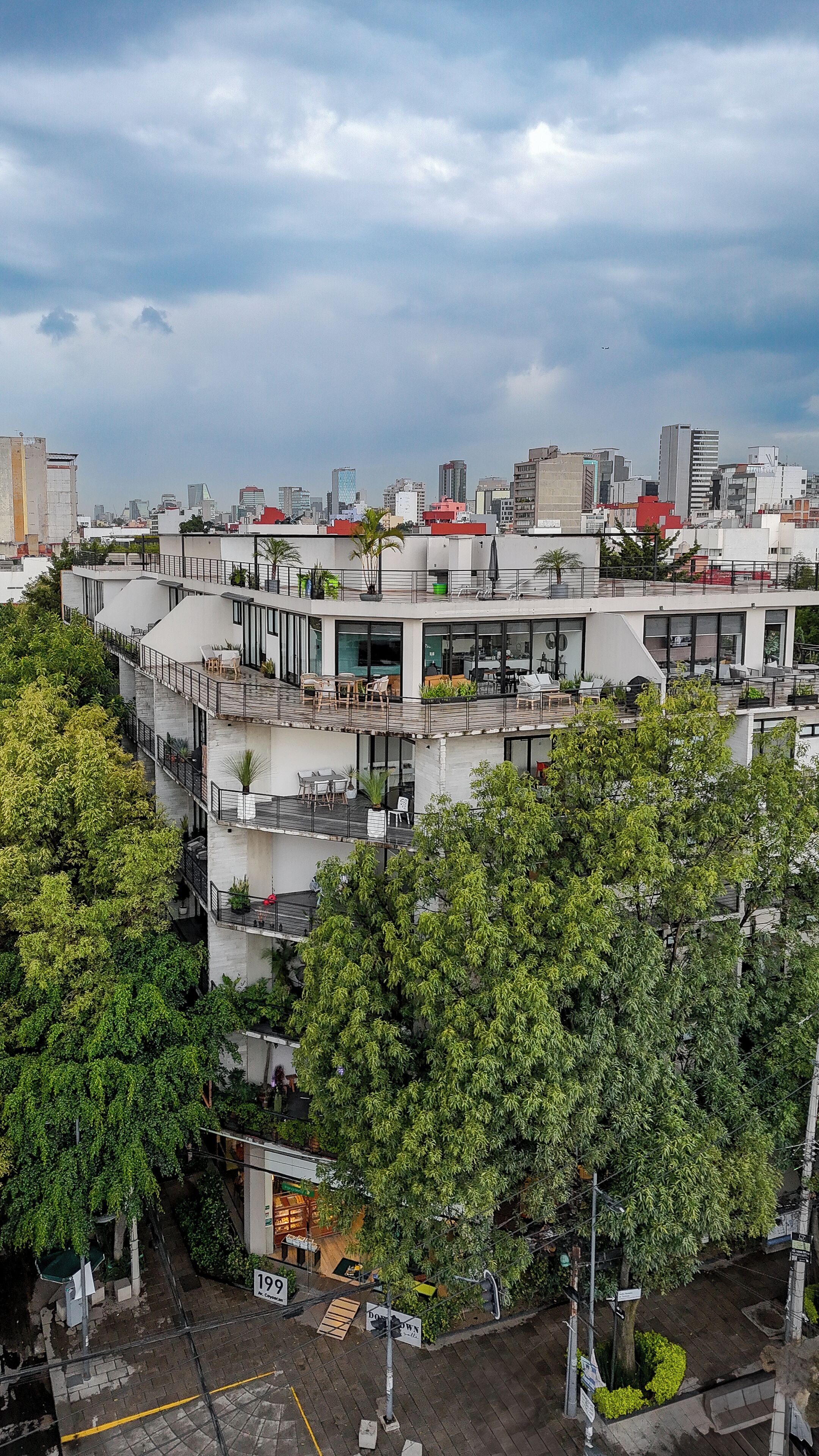 Fachada da propriedade