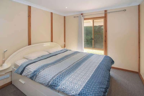 The master bedroom has a king bed and crisp linens will be provided on all beds