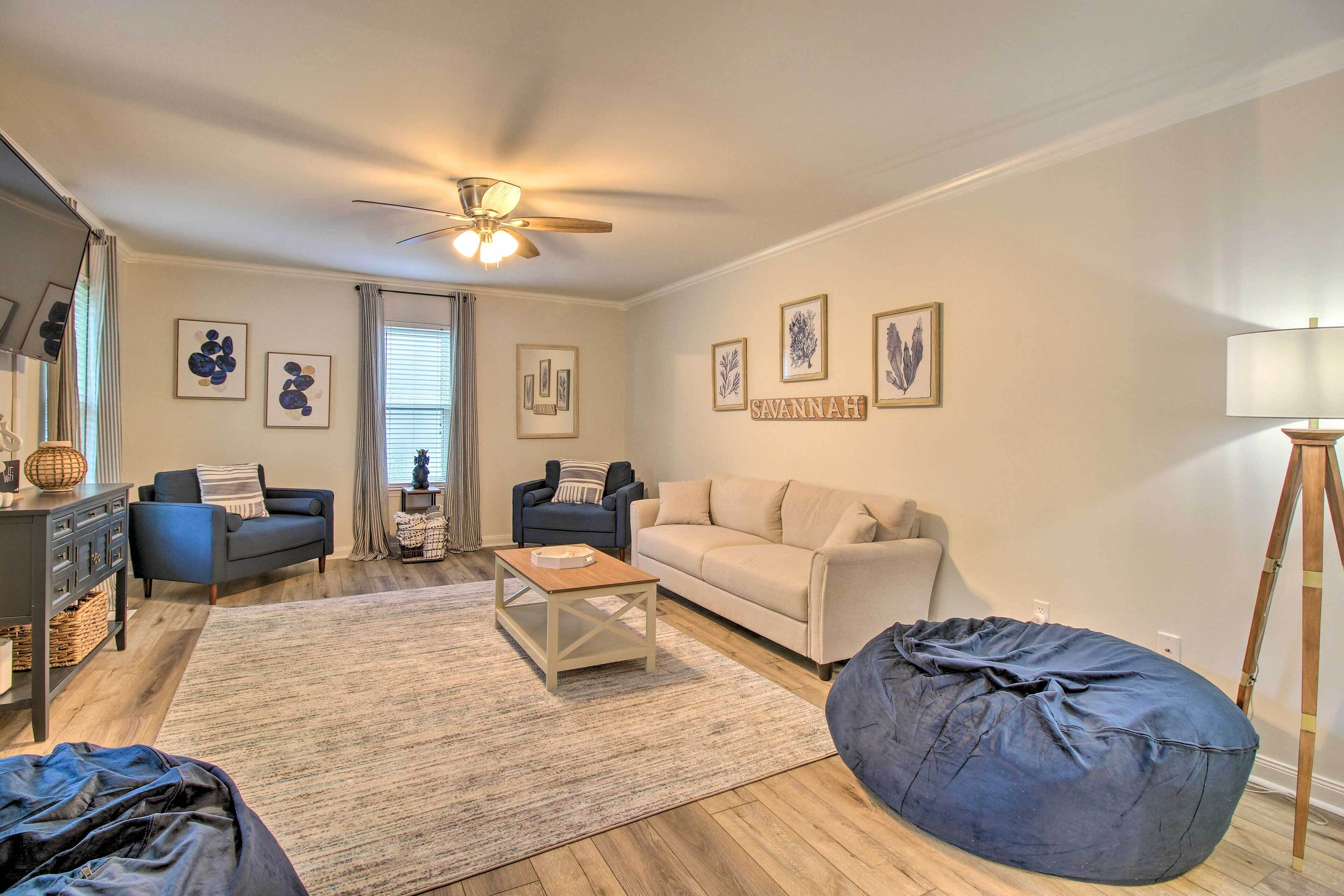 Savannah Family Home w/ Private Pool & Yard!