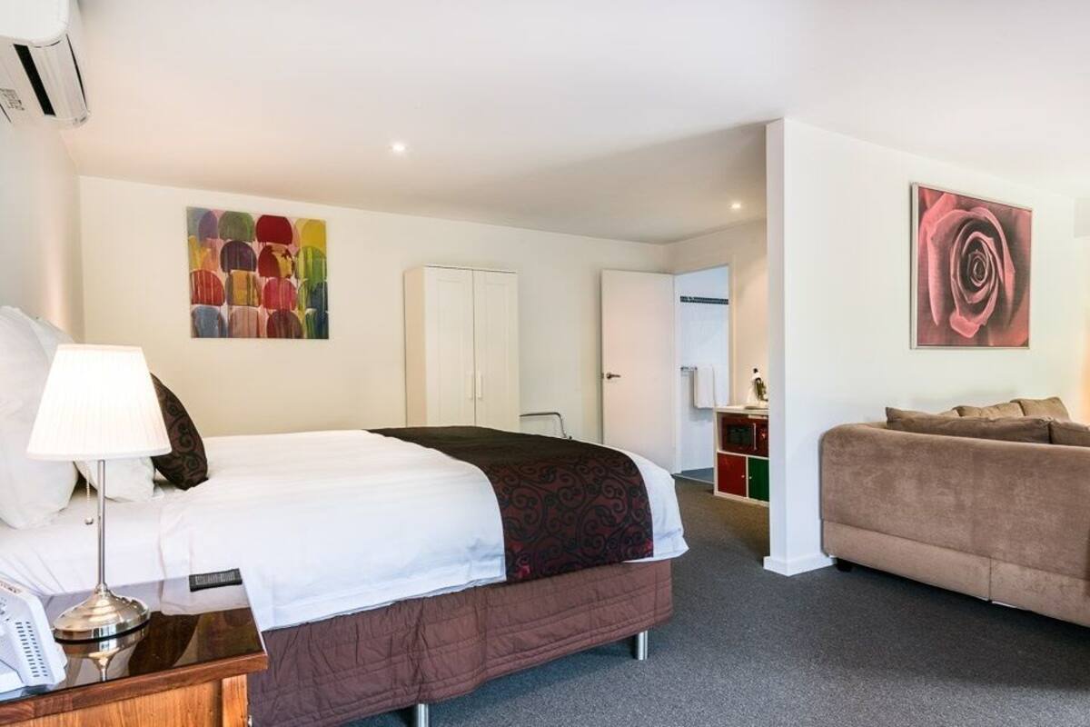 Luxury-Zimmer, 1 King-Bett, Balkon, Gartenblick