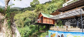 Hostal Ana, cabins with a beautiful view and a beautiful sunset