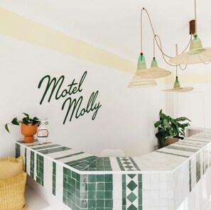 Reception - Motel Molly (Mollymook)