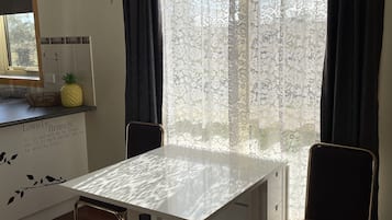 Family Villa | Private kitchen | Coffee/tea maker, electric kettle, high chair