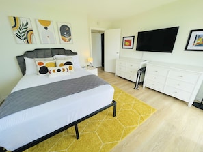 2 chambres, bureau, Wi-Fi, draps fournis