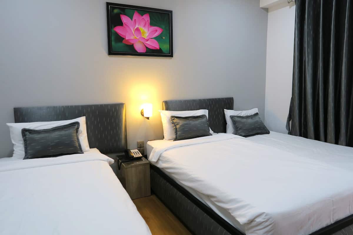 Kamar Triple, ensuite | Tirai kedap cahaya, Wi-Fi gratis, dan seprai linen