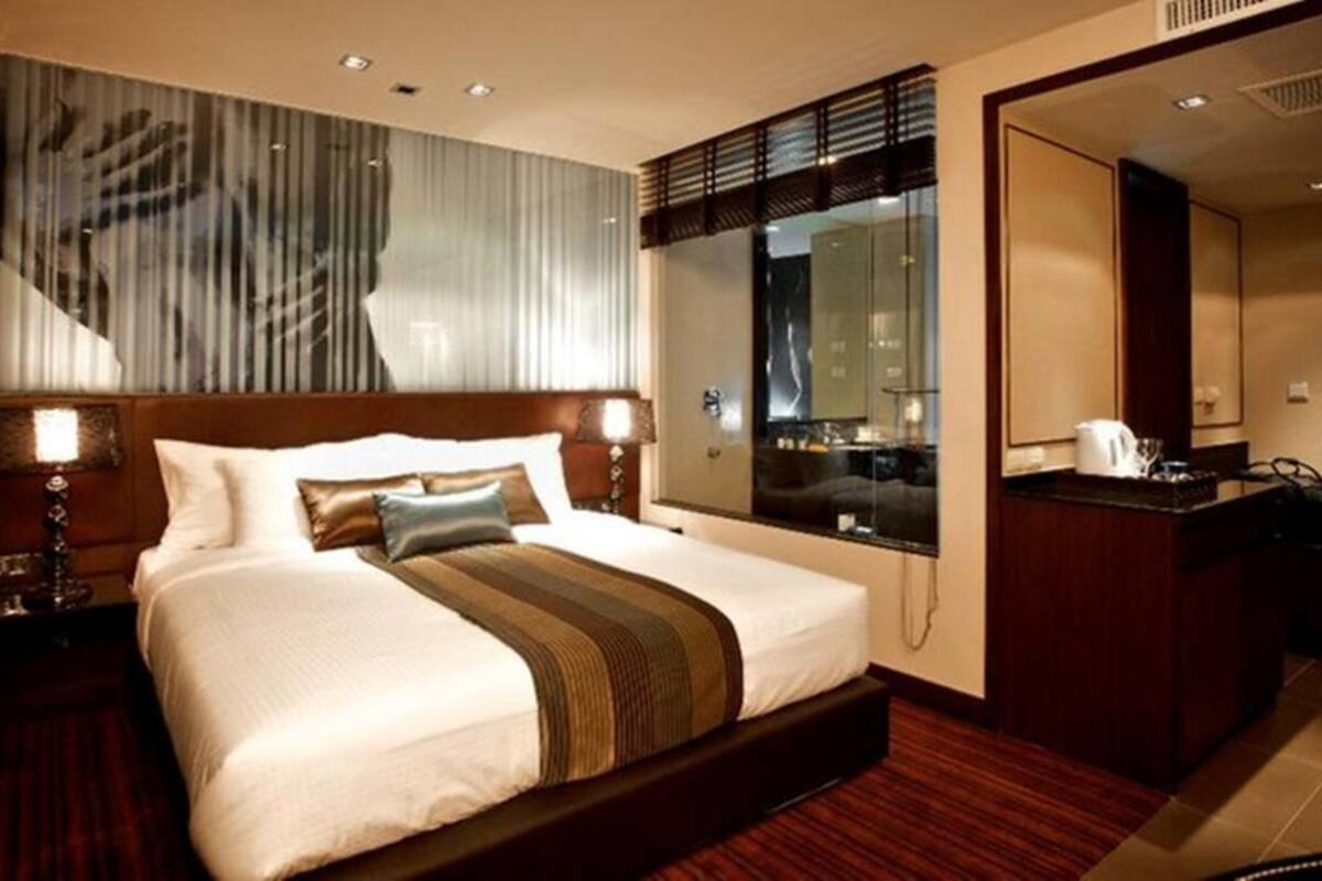 1 bilik tidur, ruang kerja komputer riba, Wi-fi percuma, cadar katil