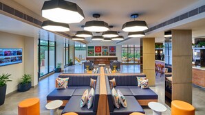 Sitteområde i lobbyen