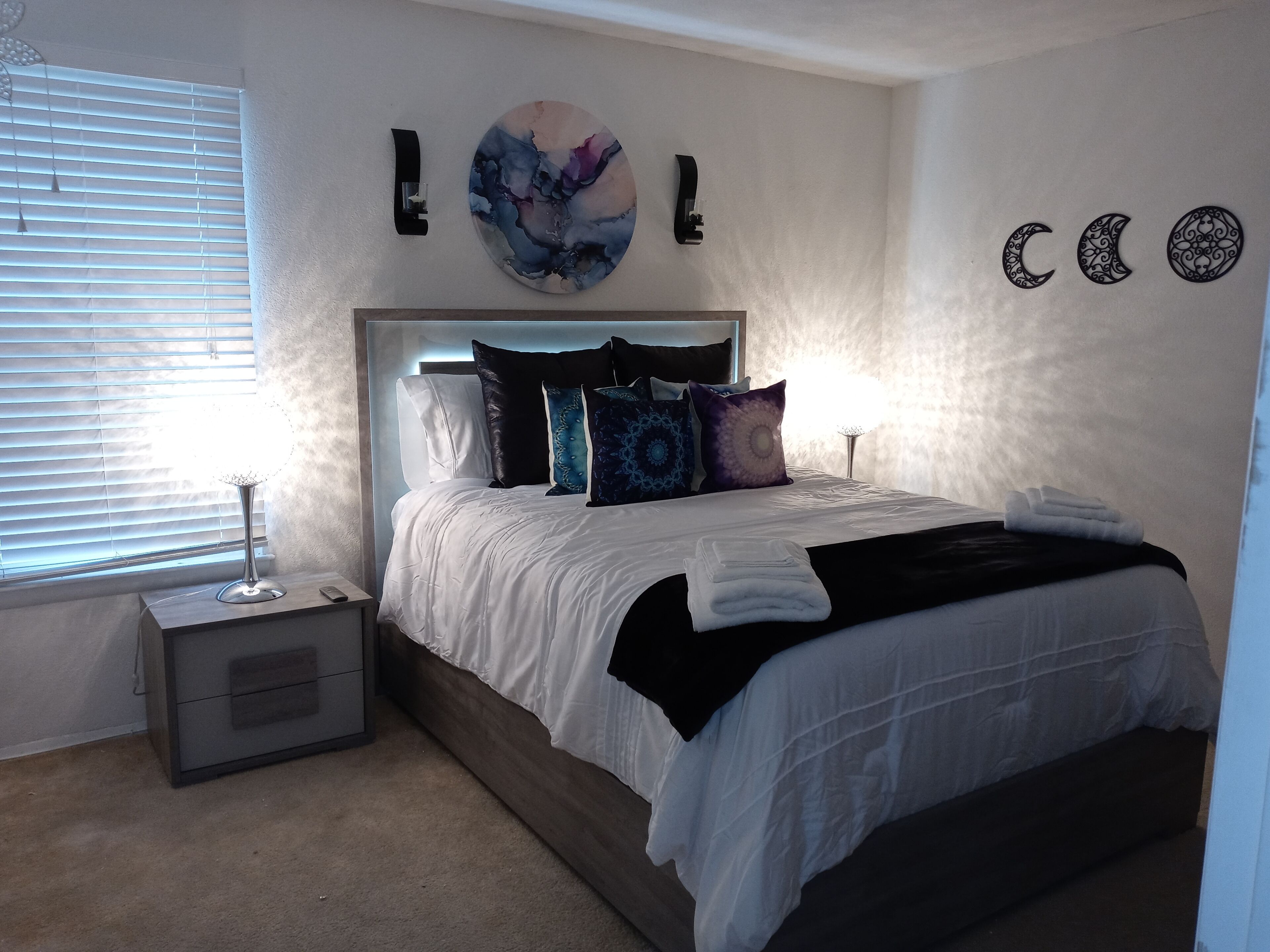 Relax with Comfortable Adjustable/Massage Beds