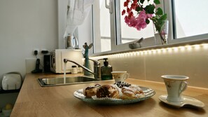 Ferienhaus, 1 Schlafzimmer, Terrasse | Speisen