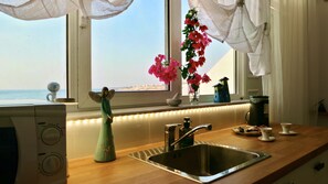 Ferienhaus, 1 Schlafzimmer, Terrasse | Innenbereich