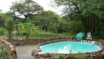 Chambre, 1 chambre, piscine privée, vue jardin | Piscine