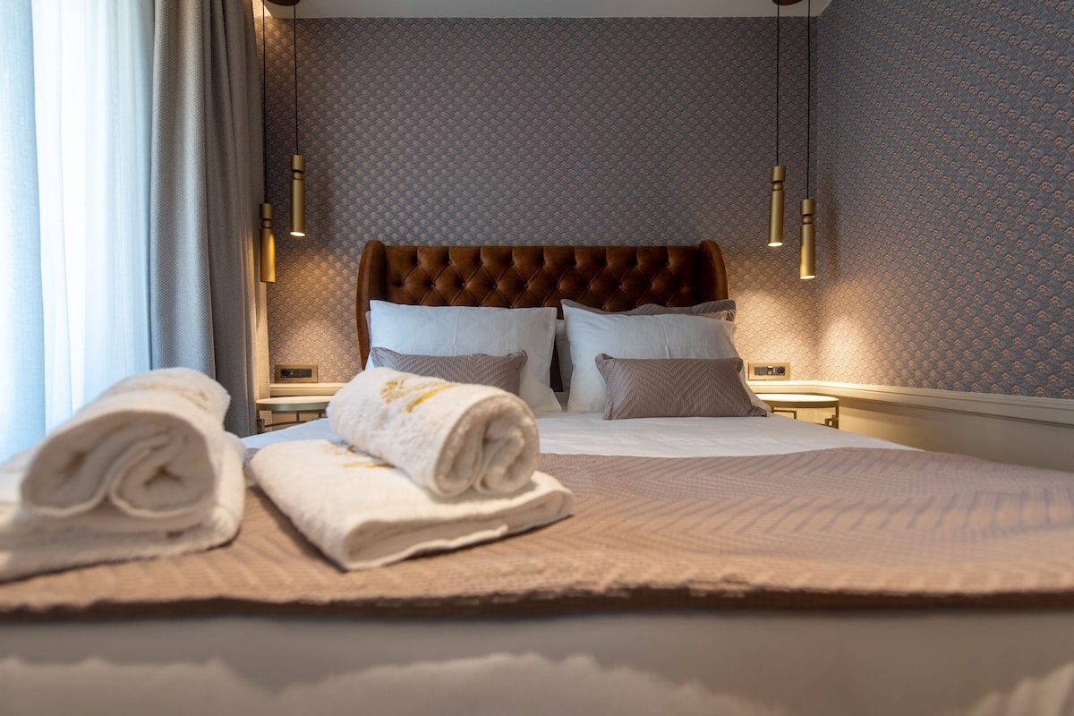1 Schlafzimmer, italienische BettbezĂŒge von Frette