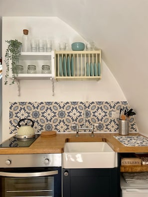 Ferienhütte, 1 Schlafzimmer, Balkon, Gartenblick | Innenbereich