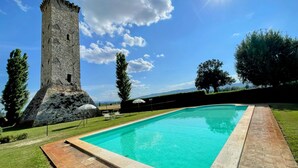 Villa, 4 chambres, fumeurs, piscine privée | Extérieur