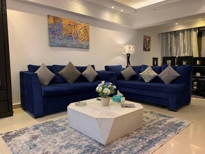 Apartment, 2 Bedrooms, Accessible, Smoking | Living room - Casa De Horyea , (Cairo)