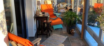 Luxurious house with winter garden, Finnish sauna, wood-burning stove Schnett-Masserberg