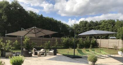 Small welcoming house in a farmhouse.