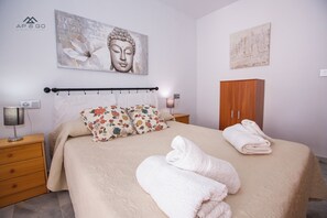 2 habitaciones, wifi gratis y ropa de cama