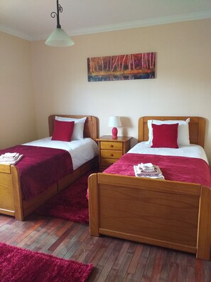 3 bedrooms, iron/ironing board, travel cot, free WiFi