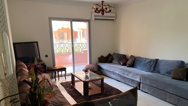 Apartment, Multiple Beds | Living room - Remarkable 1-bed Apartment in Marrackesh (Marrakech)