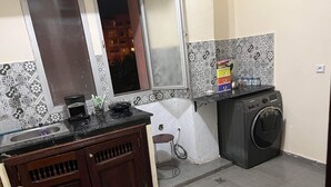 Apartment, Multiple Beds | Private kitchen | Fridge, microwave, oven, stovetop - Remarkable 1-bed Apartment in Marrackesh (Marrakech)