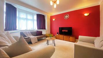 House, Multiple Beds | Living area