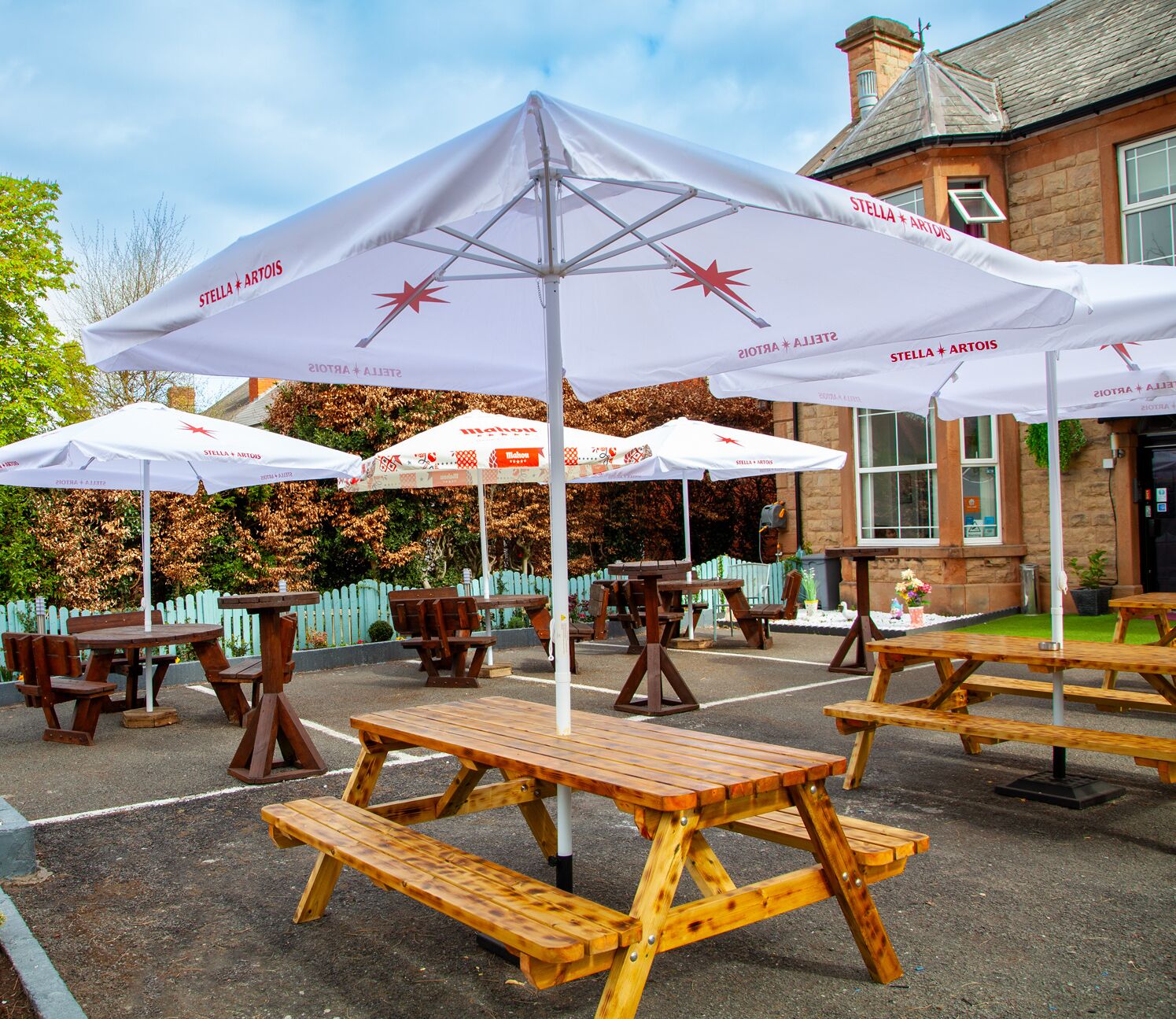 Facciata della struttura