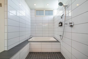 Hair dryer, towels