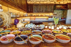 Petit déjeuner buffet compris tous les jours