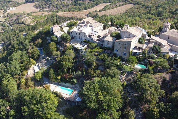 vue de Montaulieu au drone