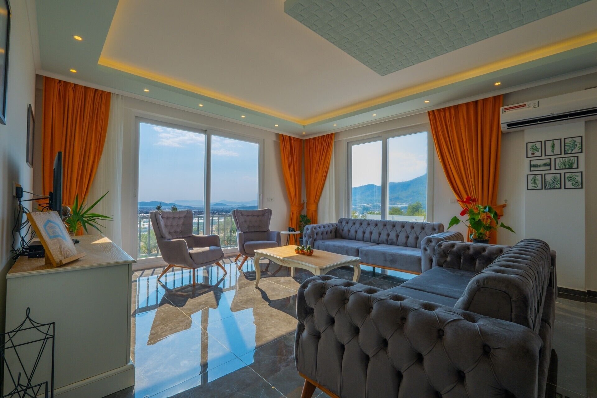 Luxury villa with private pool view and jacuzzi