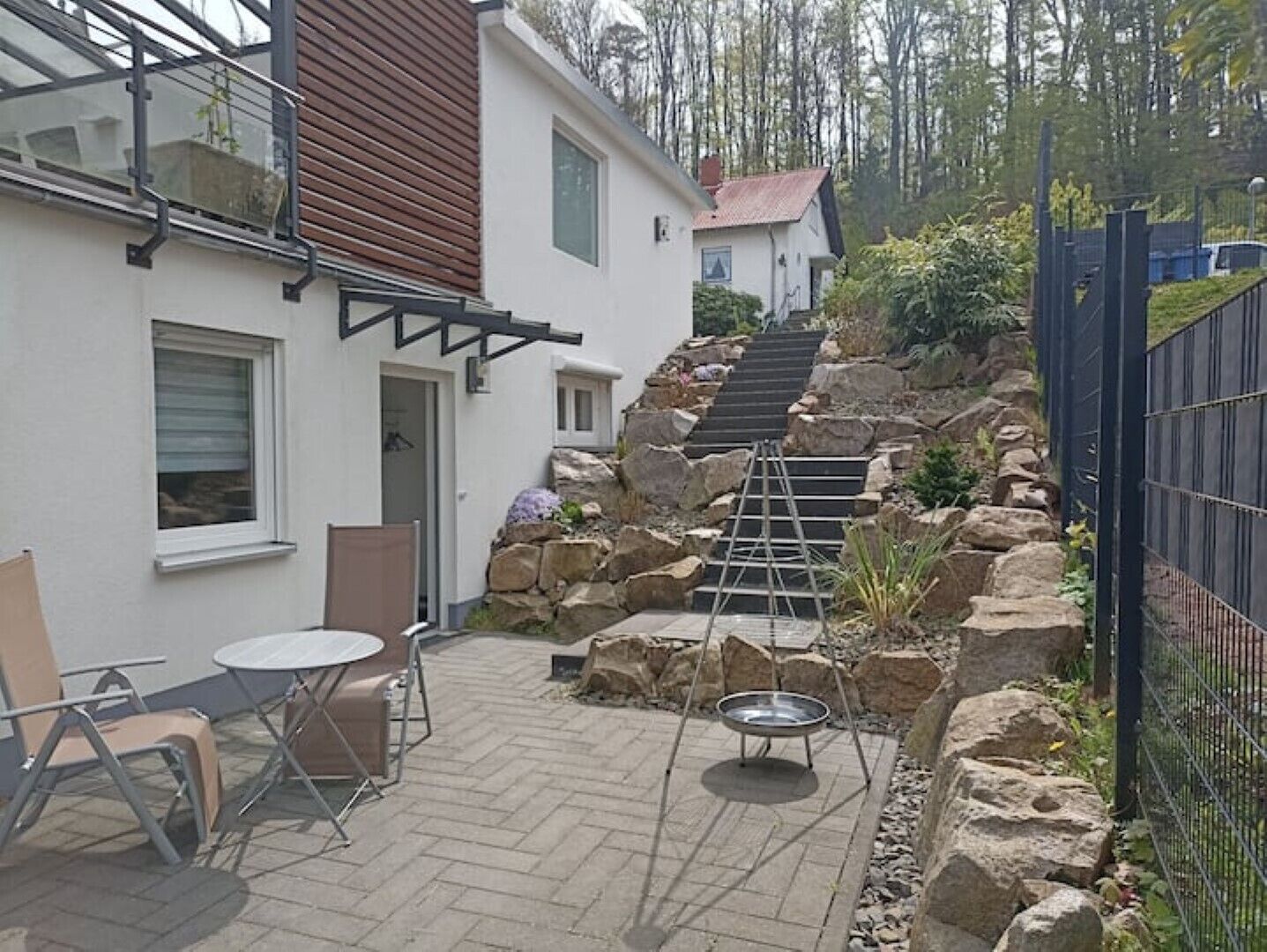 Terrasse mit Grillmöglichkeit