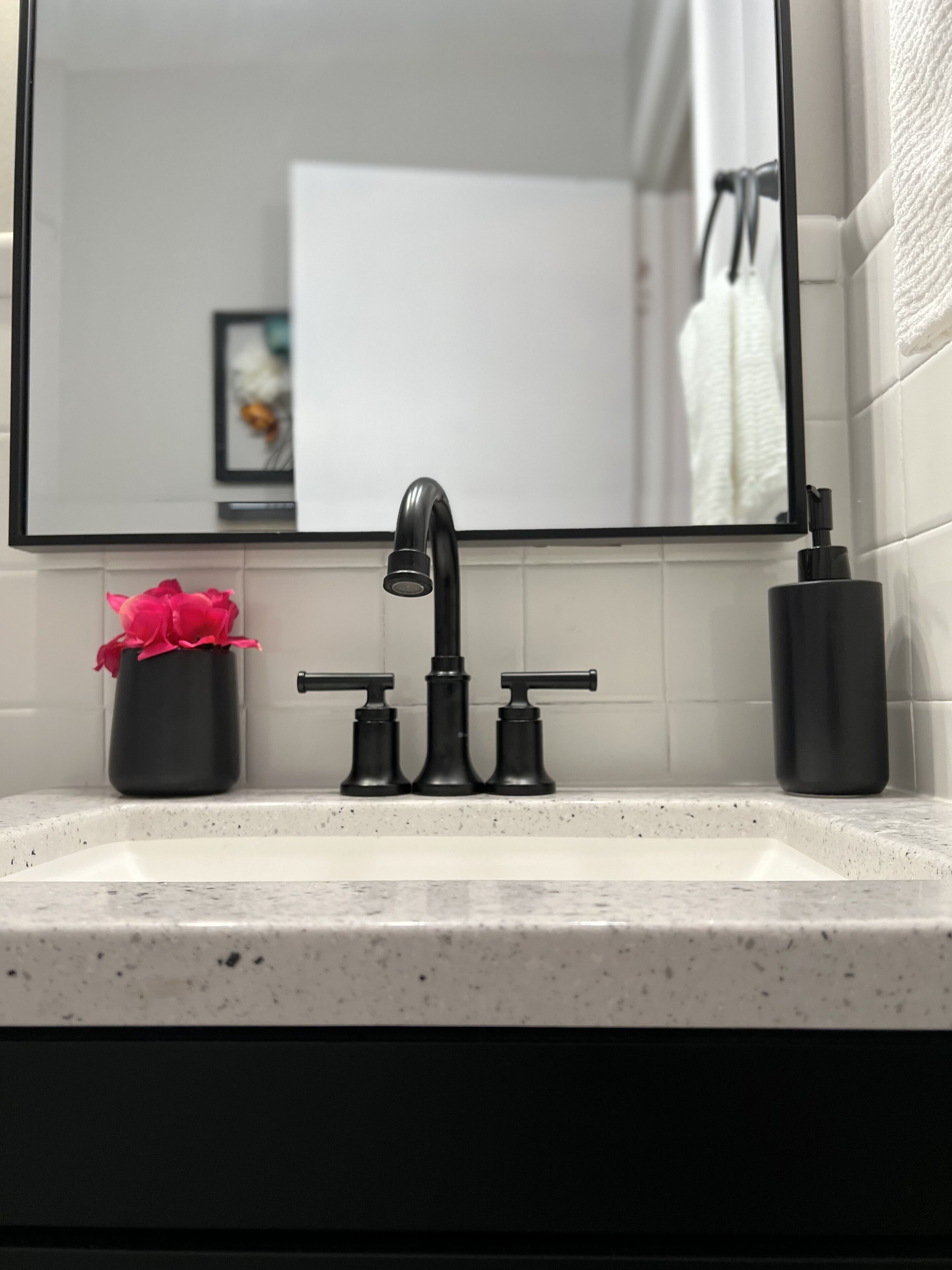 Combined shower/bathtub