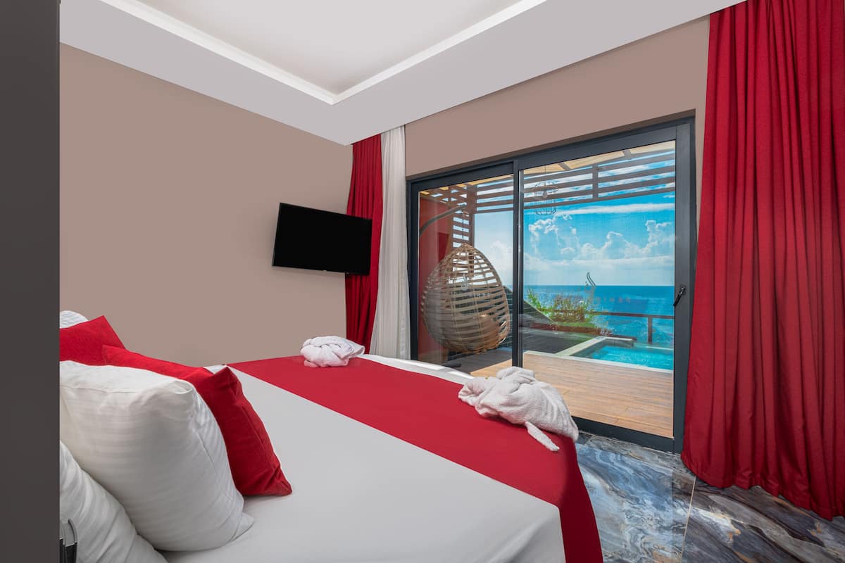 Honeymoon Double Room | Premium bedding, down comforters, minibar (free items), in-room safe