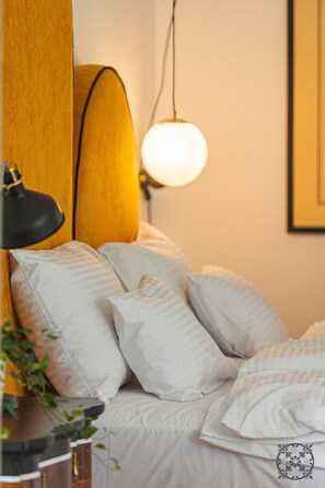 Design kamer, 1 twee- of 2 eenpersoonsbedden, niet-roken | Luxe beddengoed, donzen dekbedden, individueel gedecoreerd