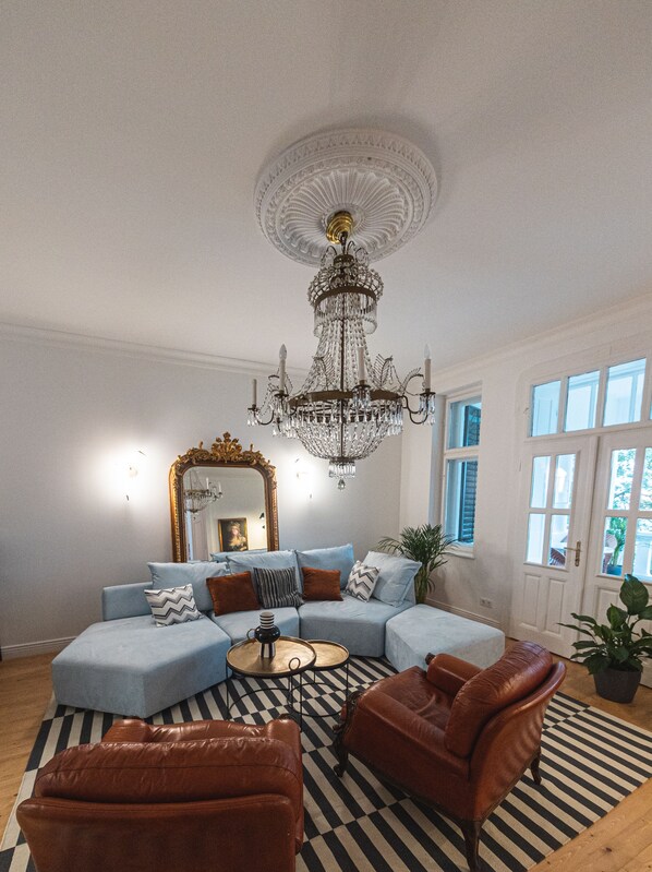 Living area - Villa Chez les Amis (Balatonszepezd)