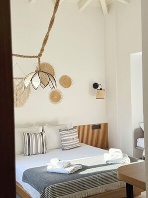 Quarto triplo luxo | Roupas de cama de algodão egípcio, roupas de cama premium, frigobar