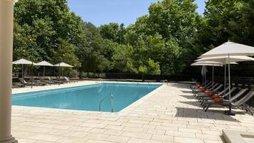Seasonal outdoor pool